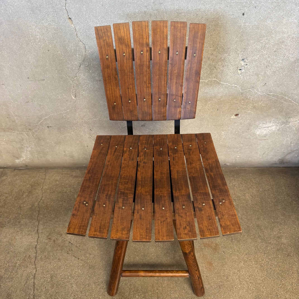 Vintage Set Of 4 Swivel Dining Chairs