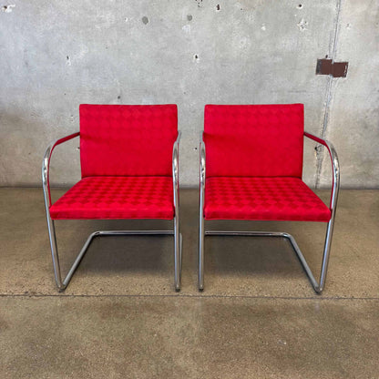 Pair Of Vintage Knoll Brno Chairs