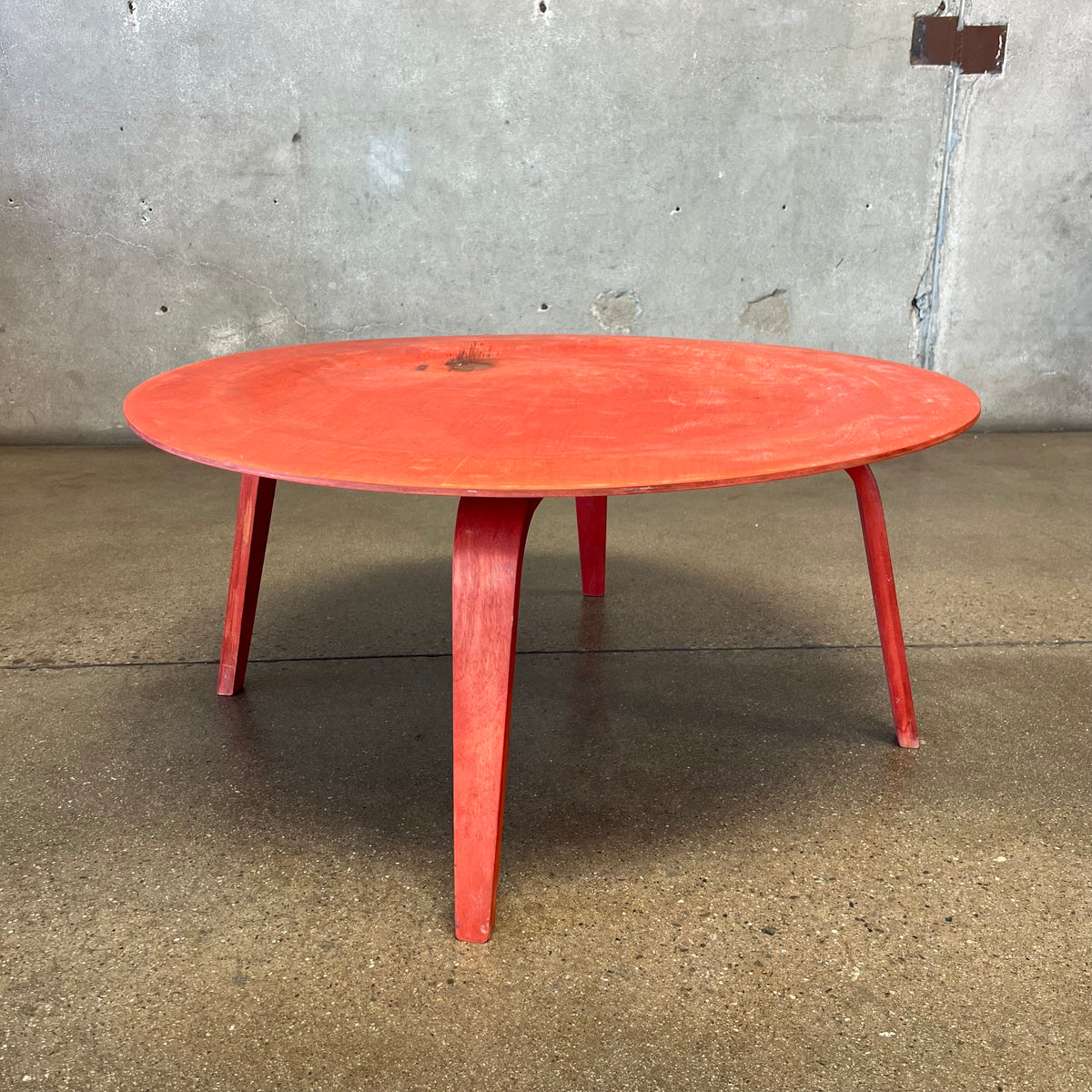 1950's Eames CTW In Red Aniline