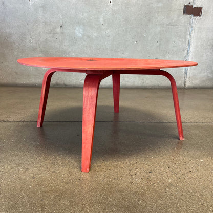 1950's Eames CTW In Red Aniline