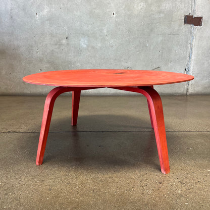 1950's Eames CTW In Red Aniline