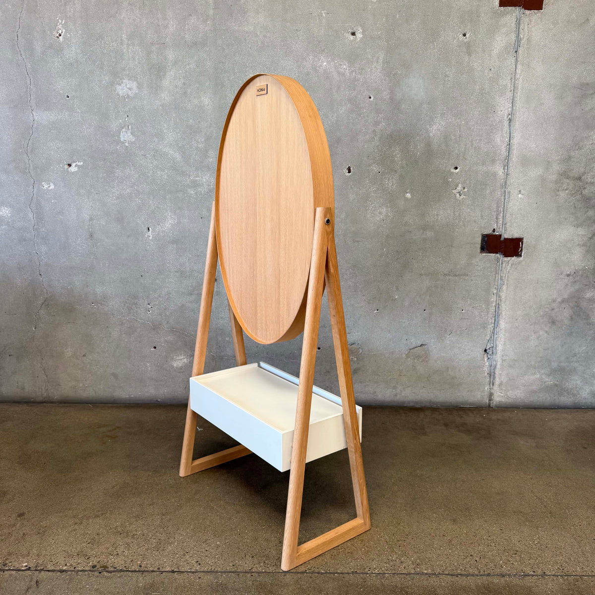 Pinch "Iona Cheval Mirror With Drawer