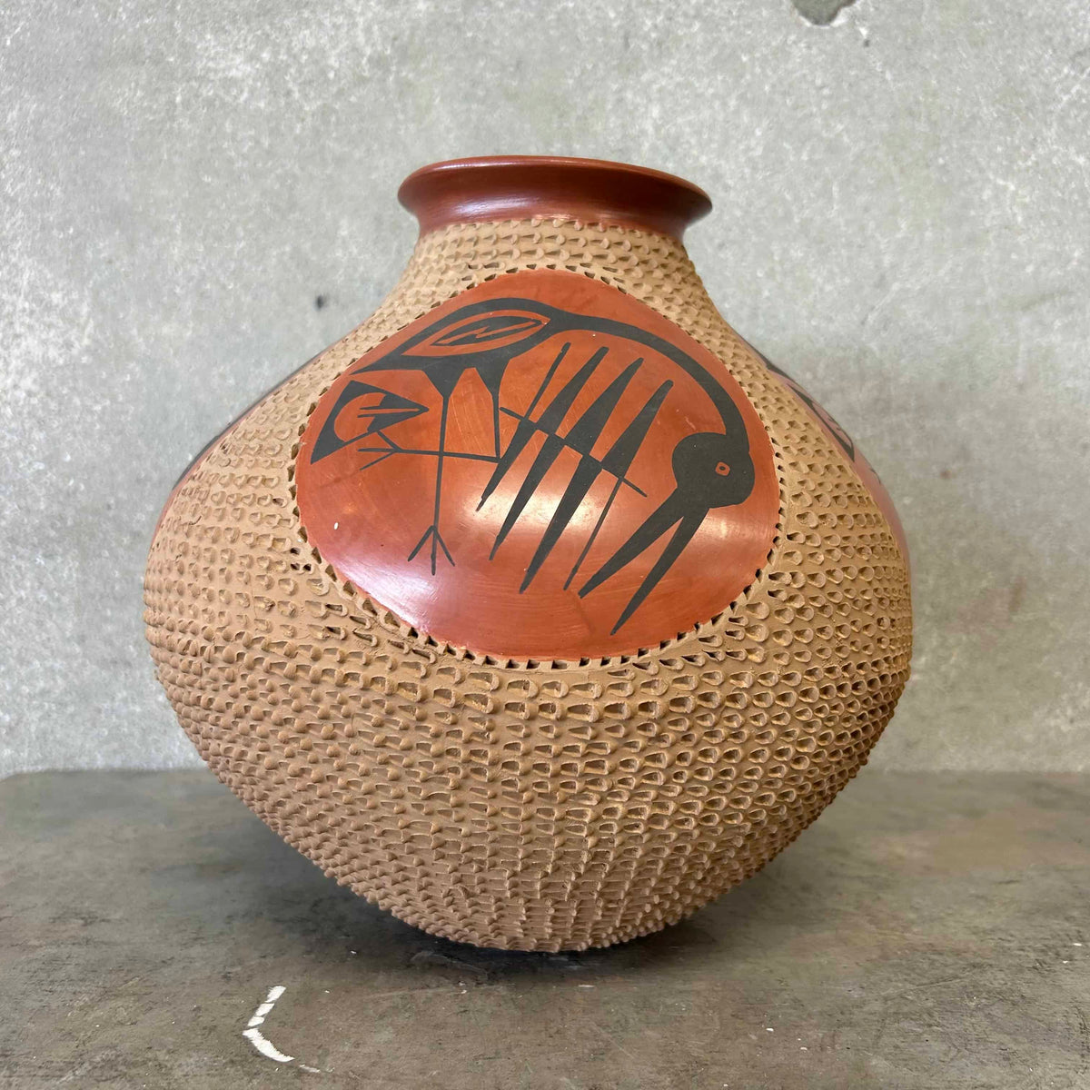 Vintage Studio Pottery Signed by Mata Ortiz from Chihuahua Mexico (FIRM)