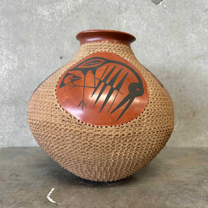 Vintage Studio Pottery Signed by Mata Ortiz from Chihuahua Mexico (FIRM)