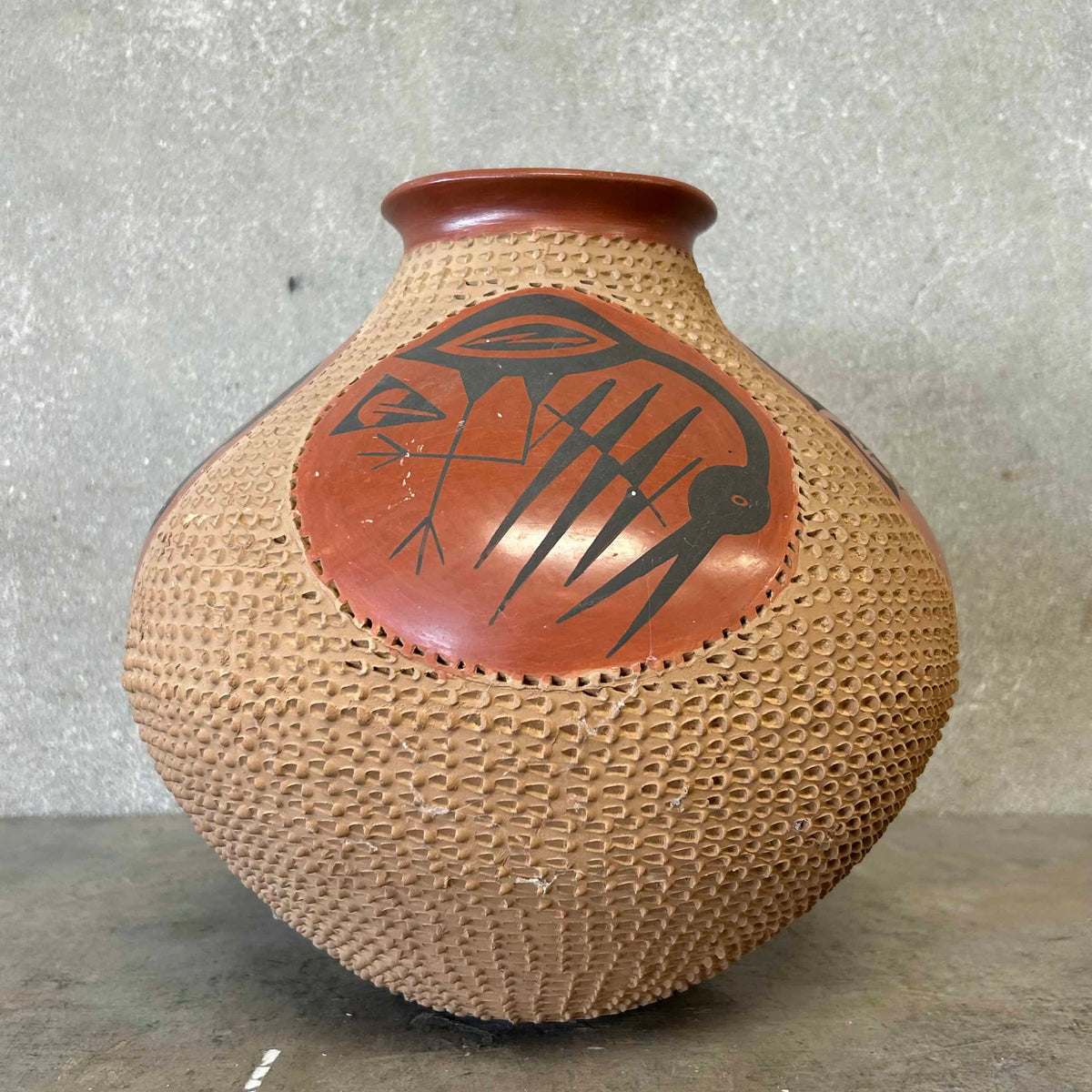 Vintage Studio Pottery Signed by Mata Ortiz from Chihuahua Mexico (FIRM)