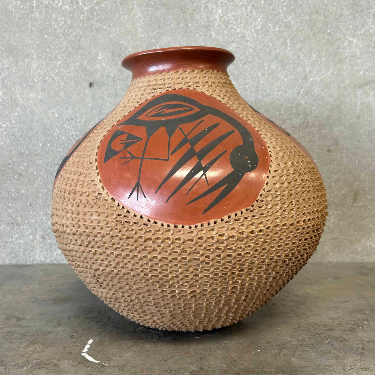 Vintage Studio Pottery Signed by Mata Ortiz from Chihuahua Mexico (FIRM)