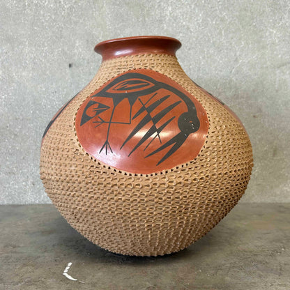 Vintage Studio Pottery Signed by Mata Ortiz from Chihuahua Mexico (FIRM)
