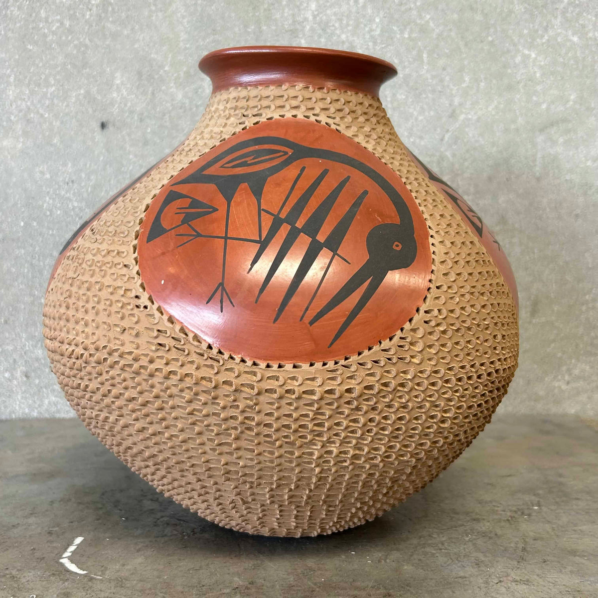 Vintage Studio Pottery Signed by Mata Ortiz from Chihuahua Mexico (FIRM)