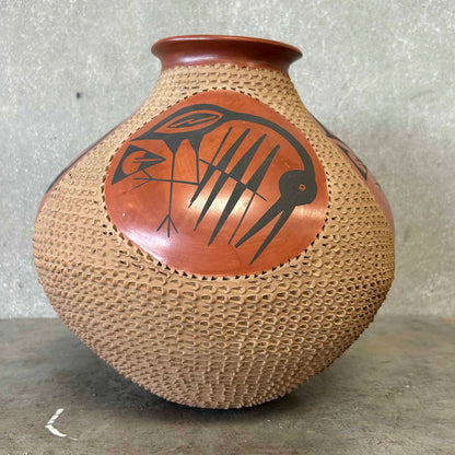 Vintage Studio Pottery Signed by Mata Ortiz from Chihuahua Mexico (FIRM)
