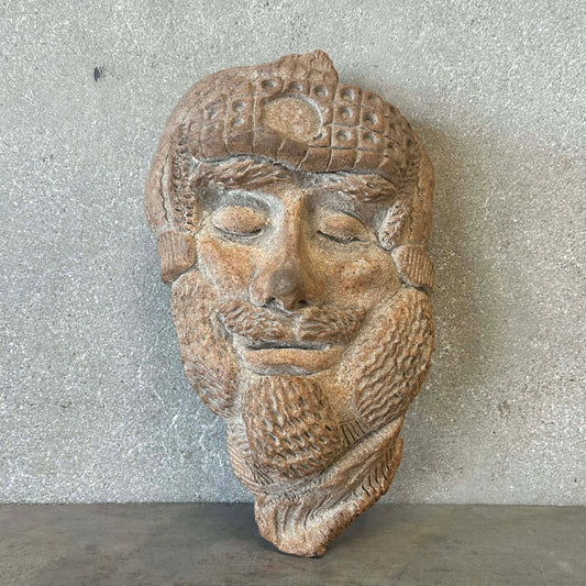 Ceramic Man Head by David Mac Innes