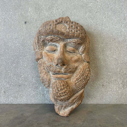 Ceramic Man Head by David Mac Innes