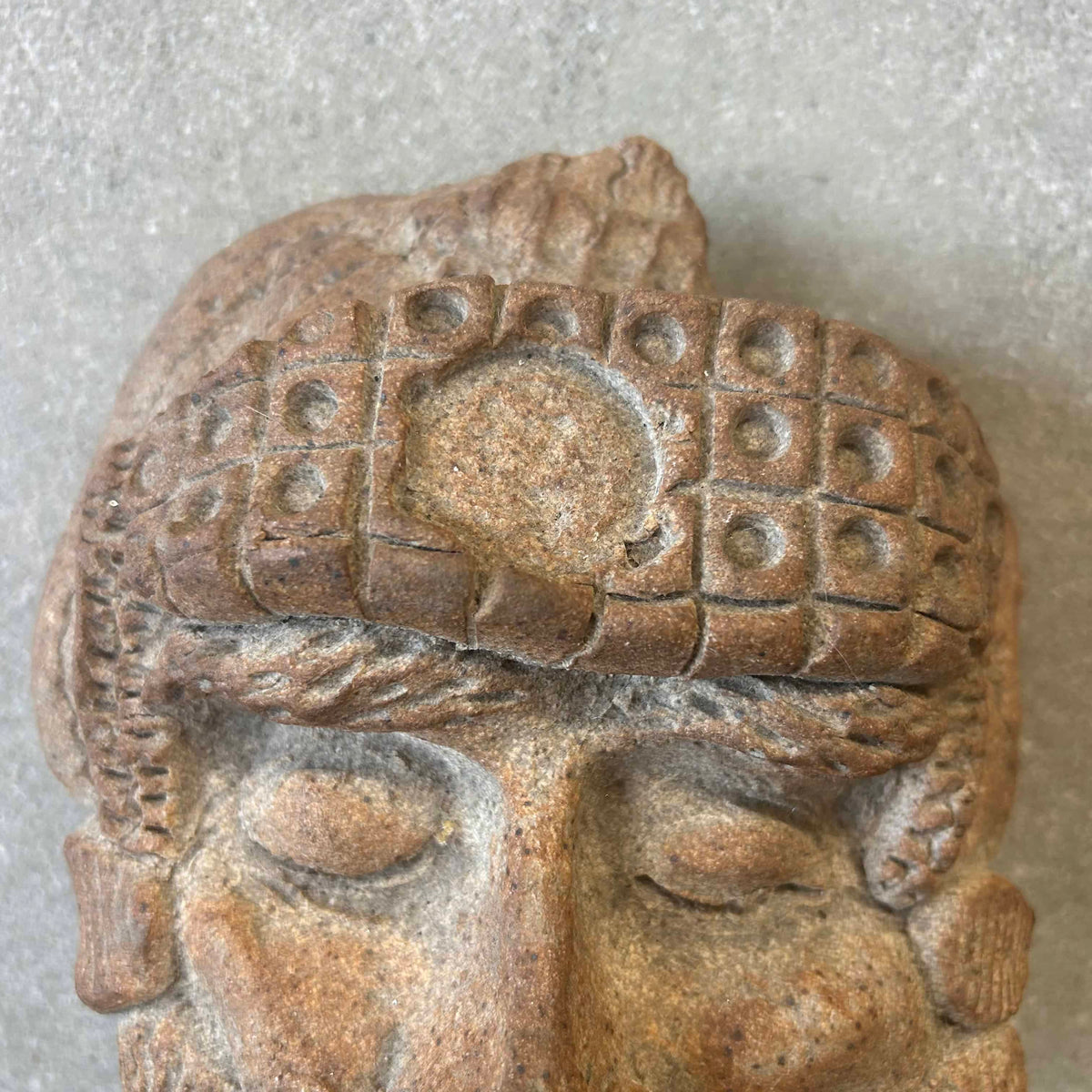 Ceramic Man Head by David Mac Innes
