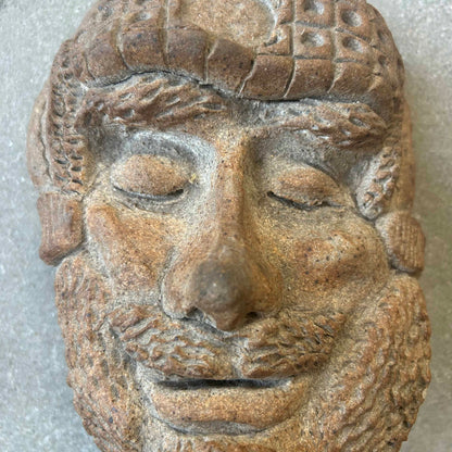 Ceramic Man Head by David Mac Innes