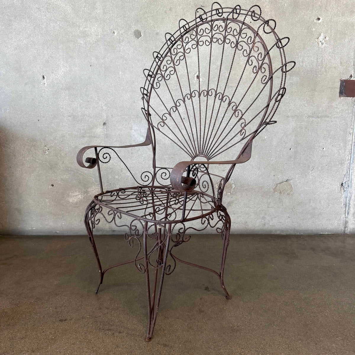 Mid Century Modern John Salterini Wrought Iron