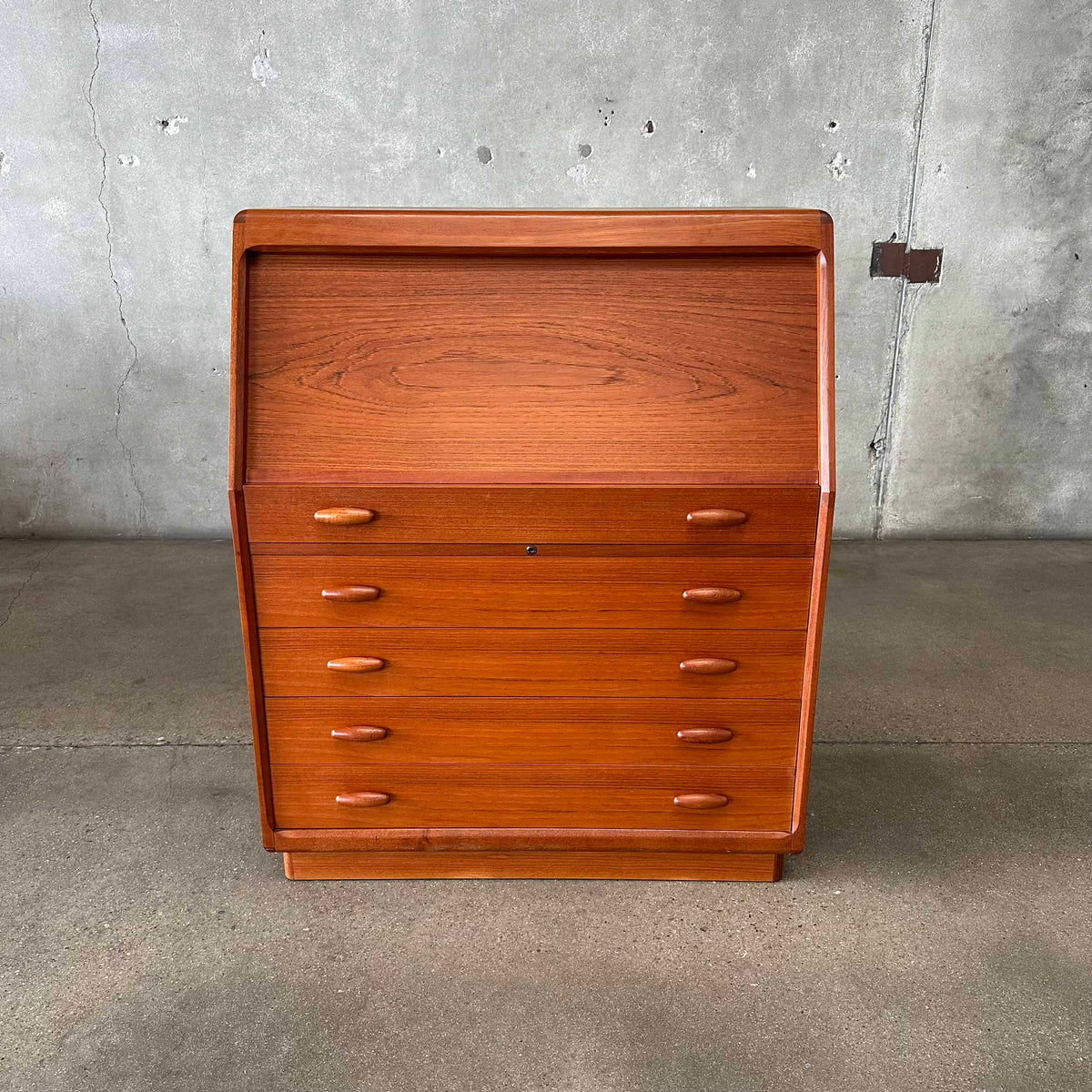 Danish Teak Vanity/Secretary by Dyrlund