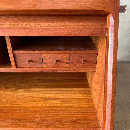 Danish Teak Vanity/Secretary by Dyrlund
