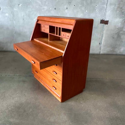Danish Teak Vanity/Secretary by Dyrlund