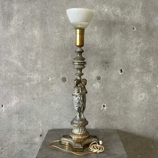 Vintage "The Three Graces" Hollywood Regency/Neoclassical Table Lamp