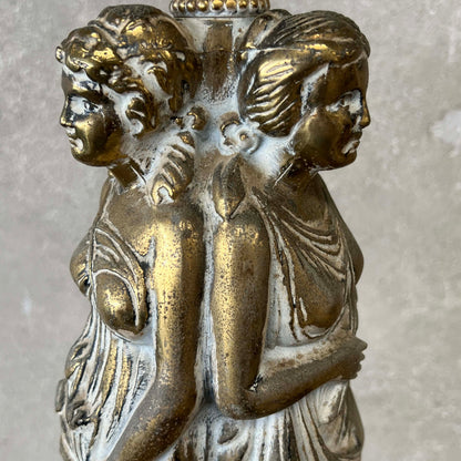 Vintage "The Three Graces" Hollywood Regency/Neoclassical Table Lamp