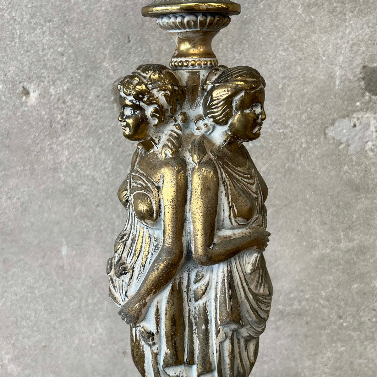 Vintage "The Three Graces" Hollywood Regency/Neoclassical Table Lamp