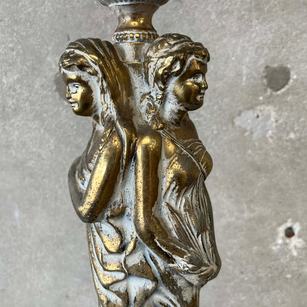 Vintage "The Three Graces" Hollywood Regency/Neoclassical Table Lamp