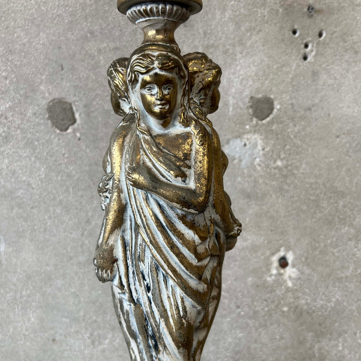 Vintage "The Three Graces" Hollywood Regency/Neoclassical Table Lamp