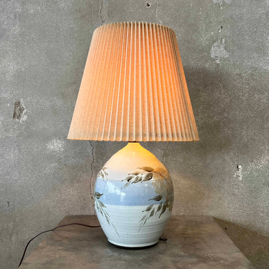 Vintage Ceramic Table Lamp w/ Shade