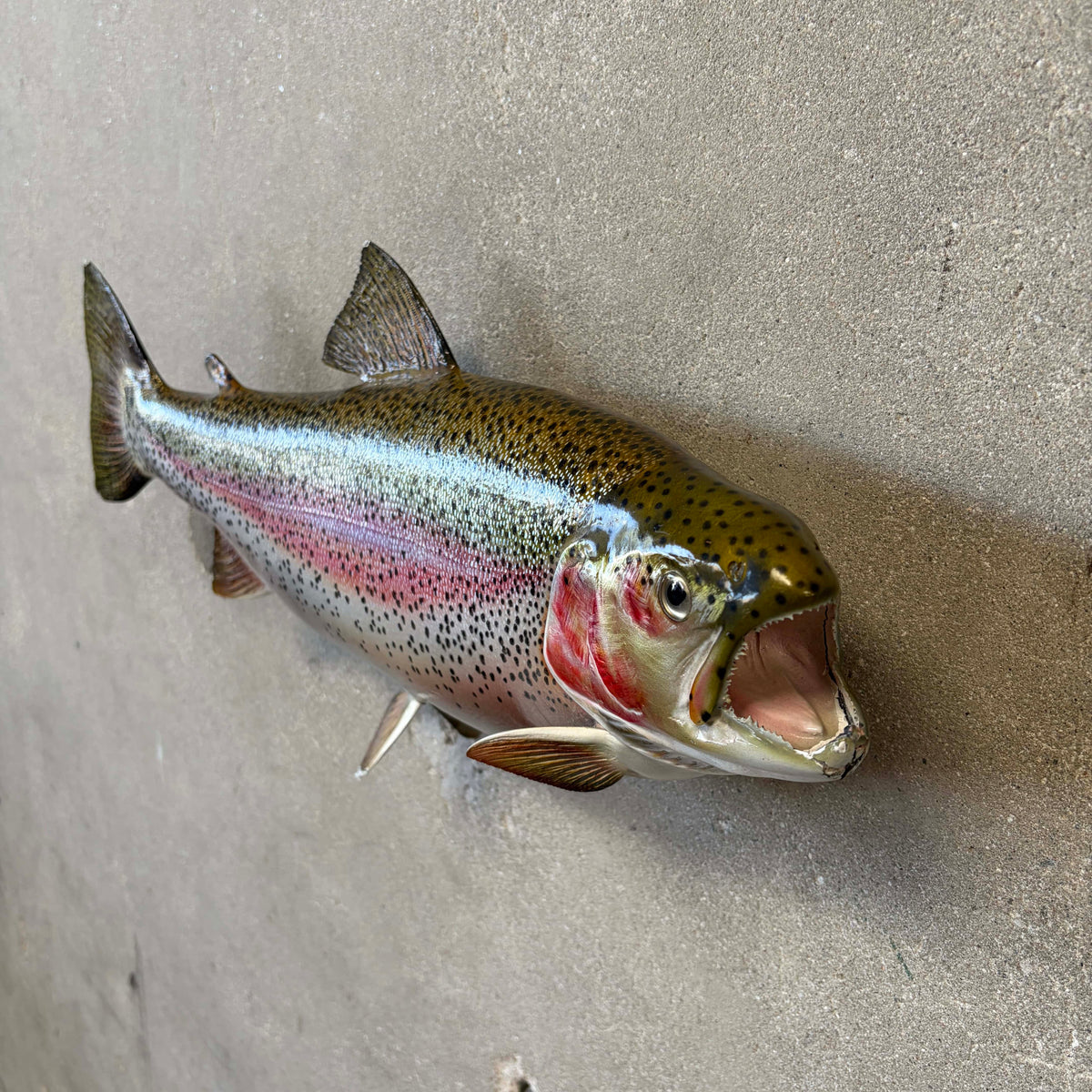 Vintage Fish Wall Mount Sculpture by L. Lyons