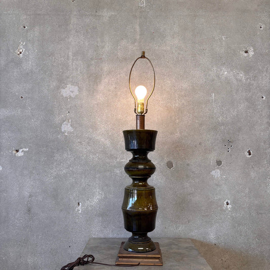 1960's Monumental Ceramic Table Lamp