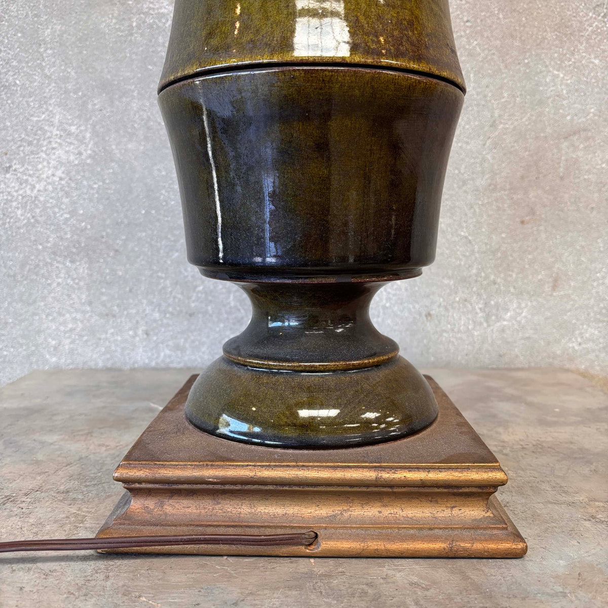 1960's Monumental Ceramic Table Lamp