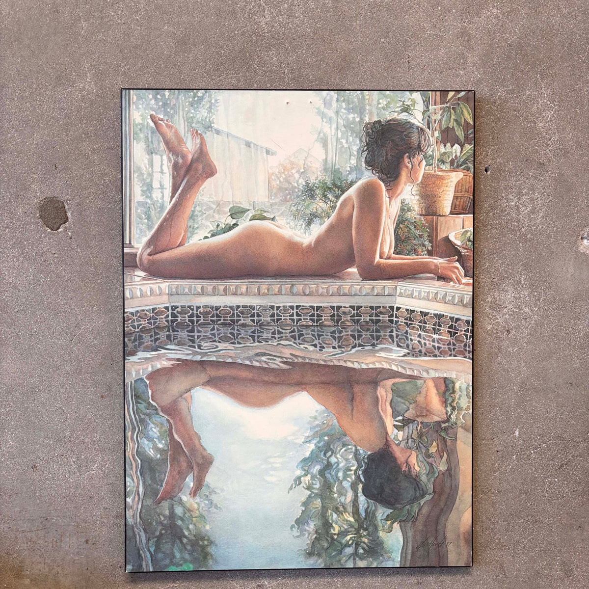 1980's Nude Woman Art