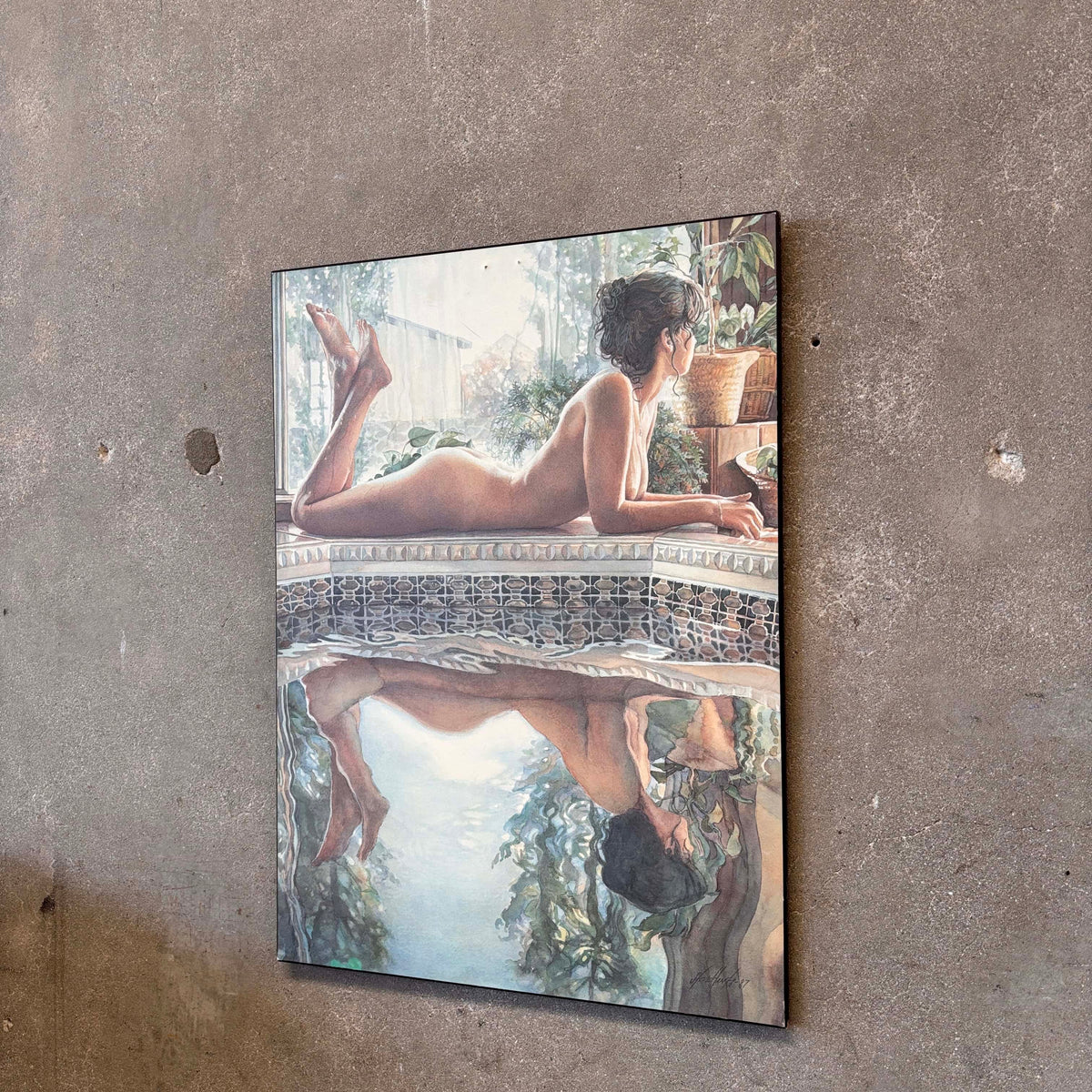 1980's Nude Woman Art