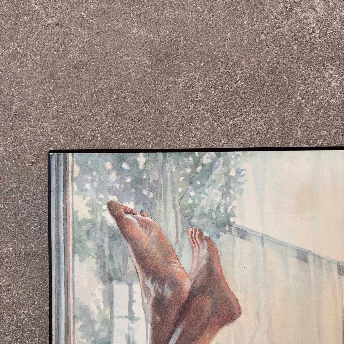 1980's Nude Woman Art