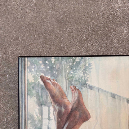 1980's Nude Woman Art
