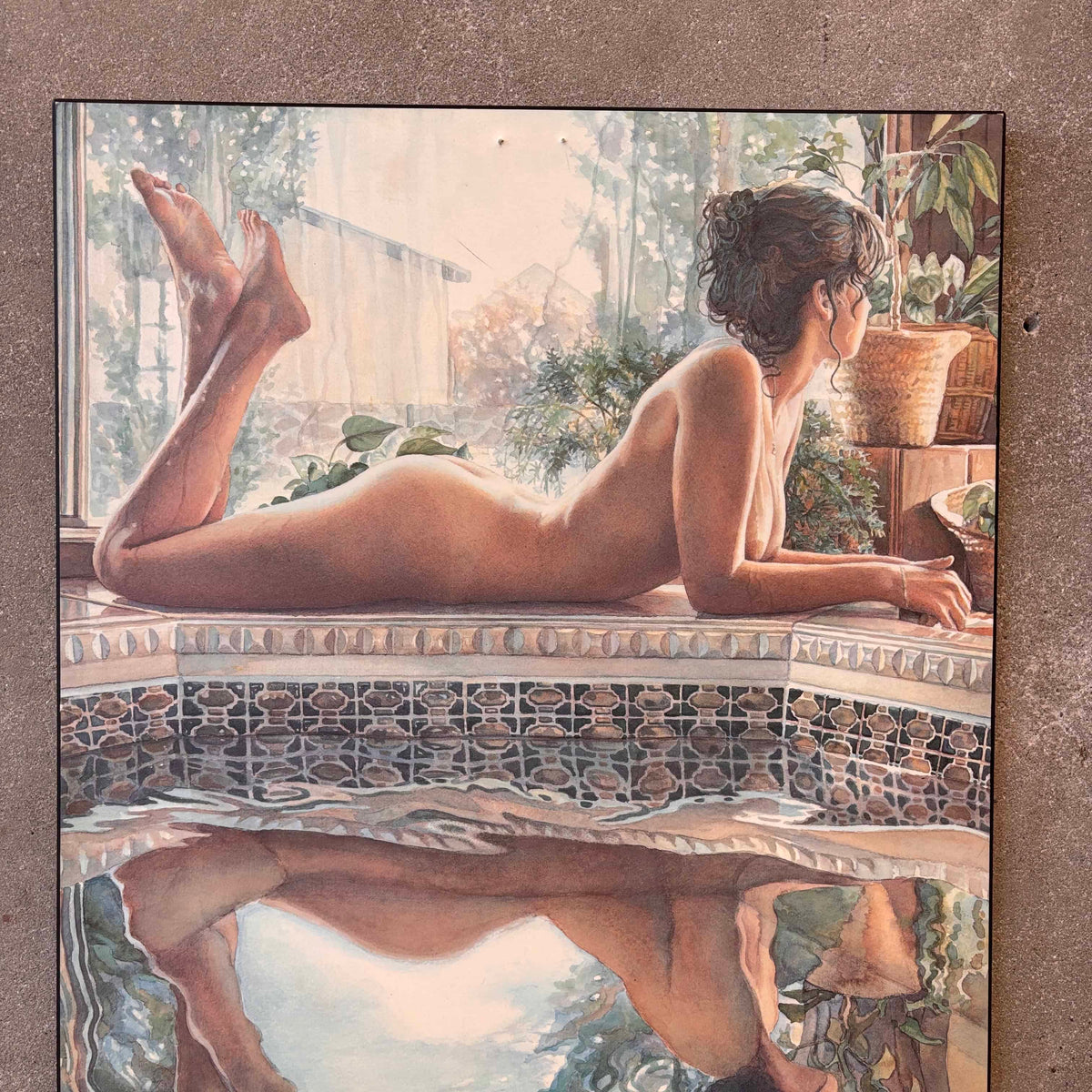 1980's Nude Woman Art