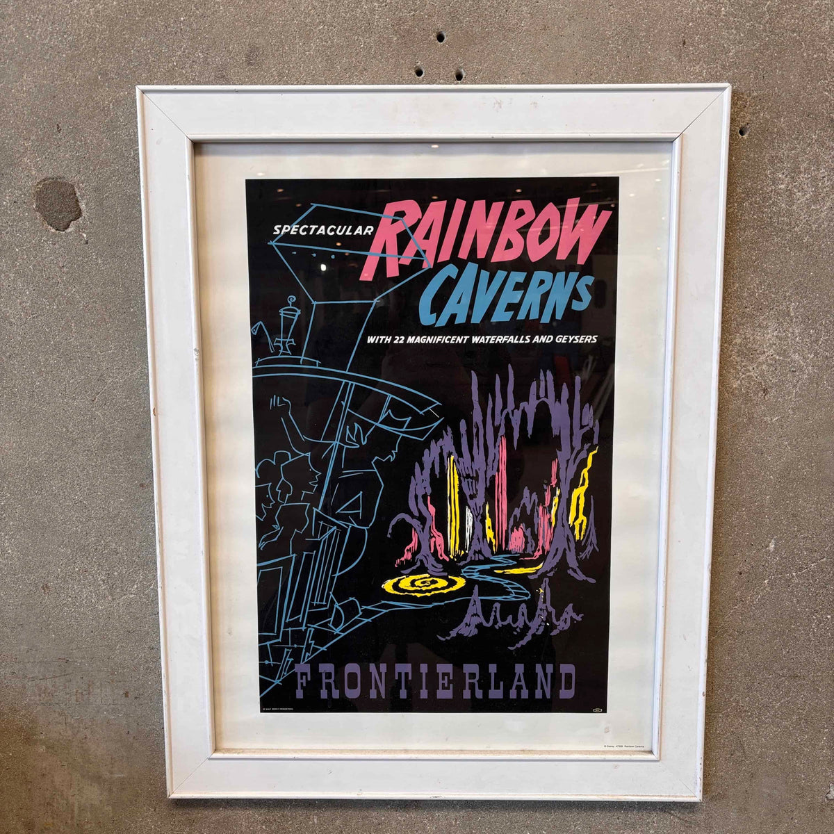 Disney Rainbow Caves Framed