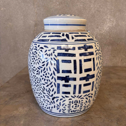 Double Happiness Ginger Jar