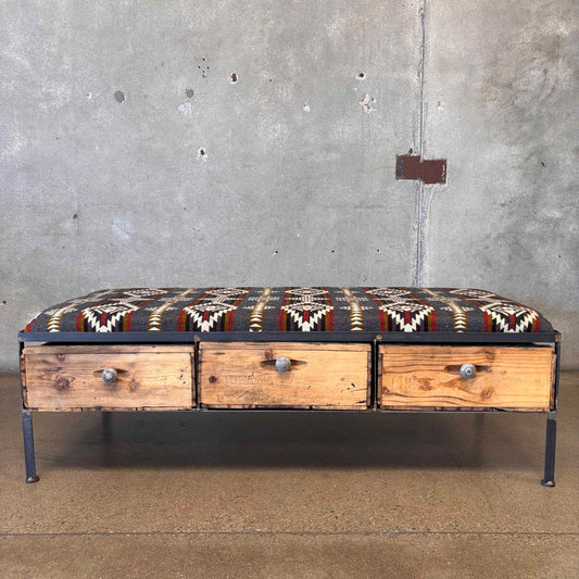 Custom Made Crate Bench