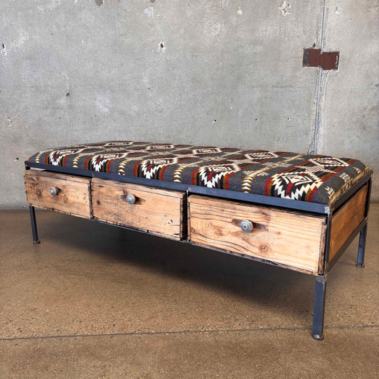 Custom Made Crate Bench