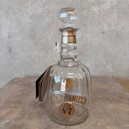 1971 Jack Daniels Old NO.7 Decanter With Tag And Booklet