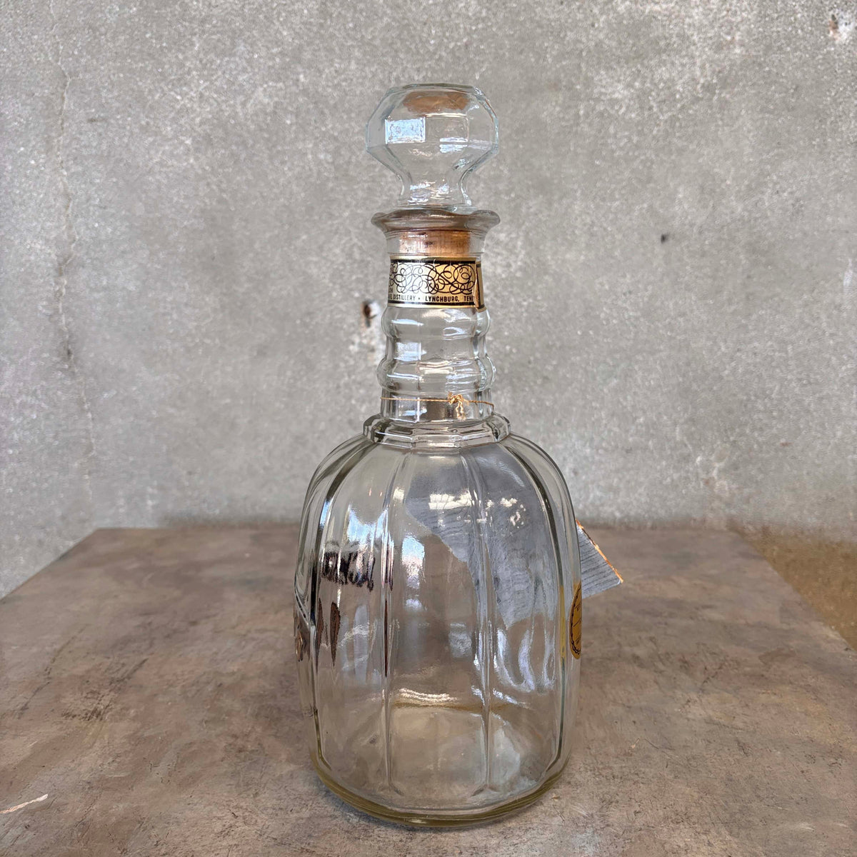 1971 Jack Daniels Old NO.7 Decanter With Tag And Booklet