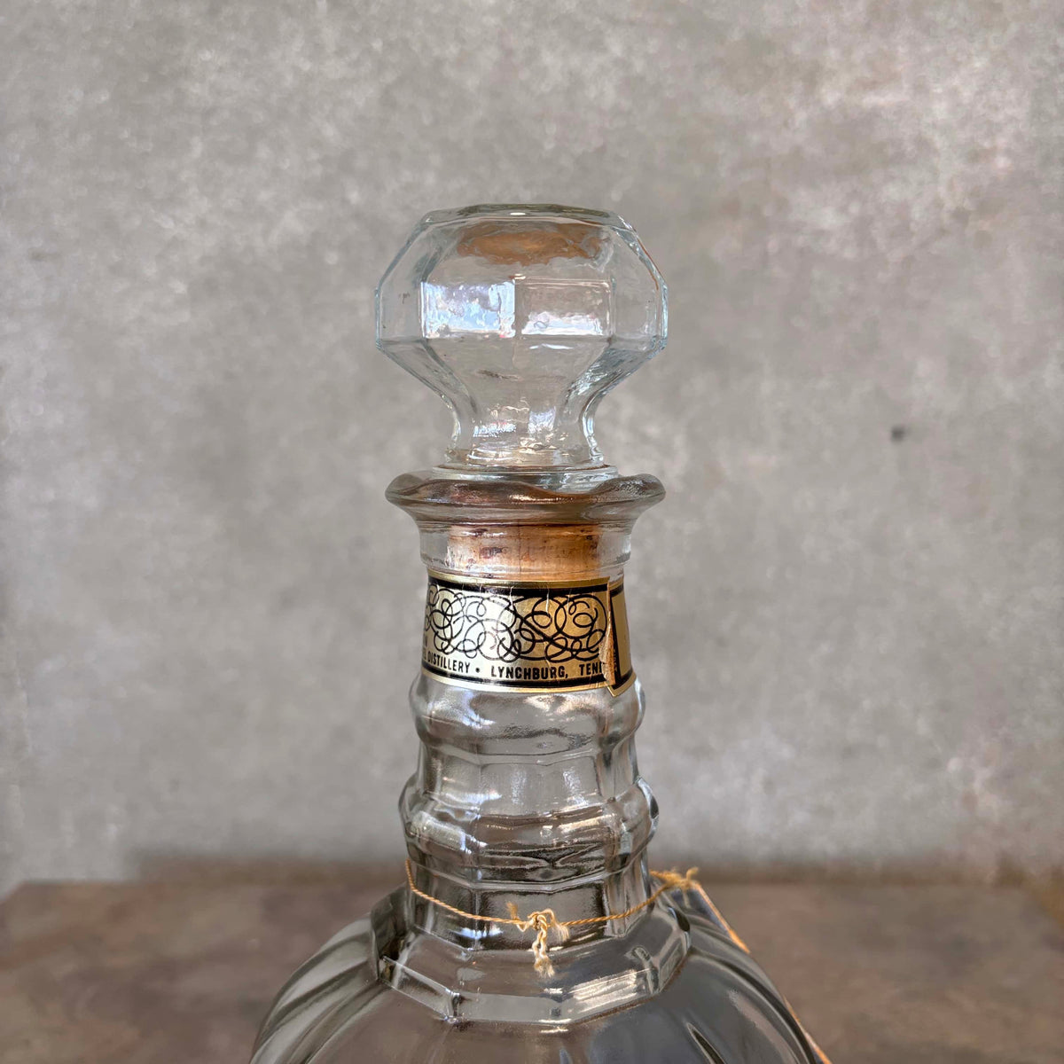 1971 Jack Daniels Old NO.7 Decanter With Tag And Booklet