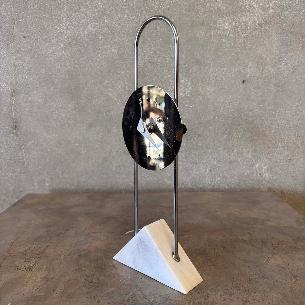 Post Modern Table Clock By Nicolai Canetti For Modern Time