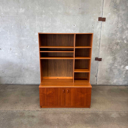 Danish Modern Teak Shelf Cabinet