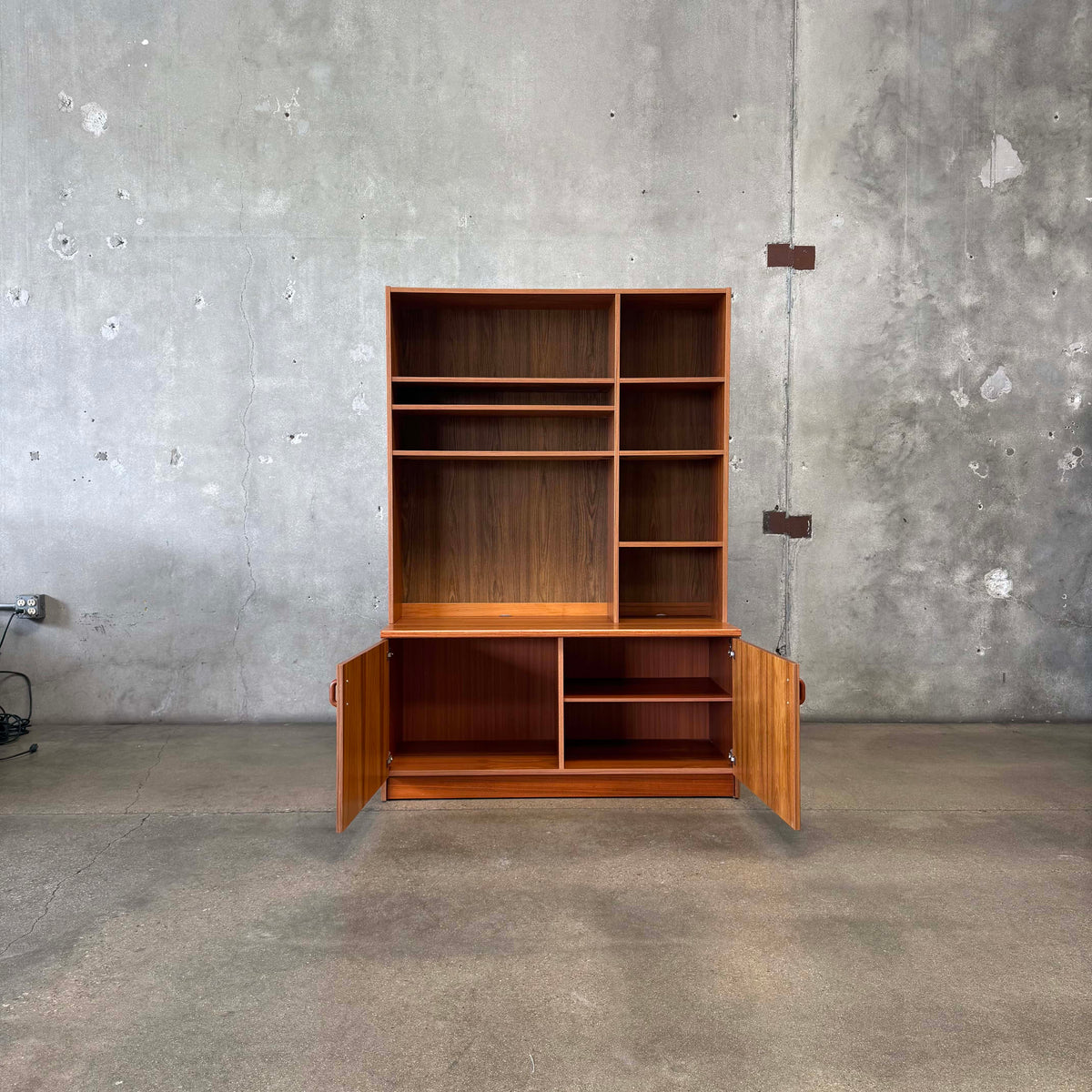 Danish Modern Teak Shelf Cabinet