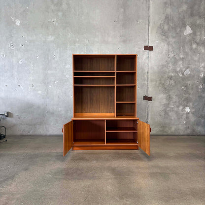 Danish Modern Teak Shelf Cabinet