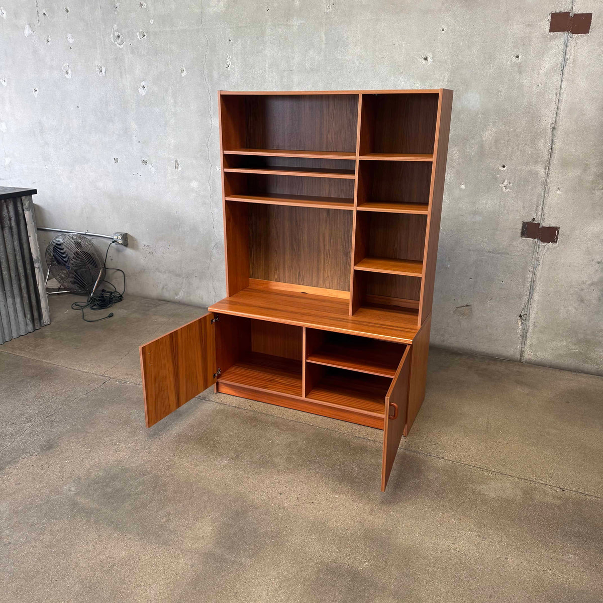 Danish Modern Teak Shelf Cabinet
