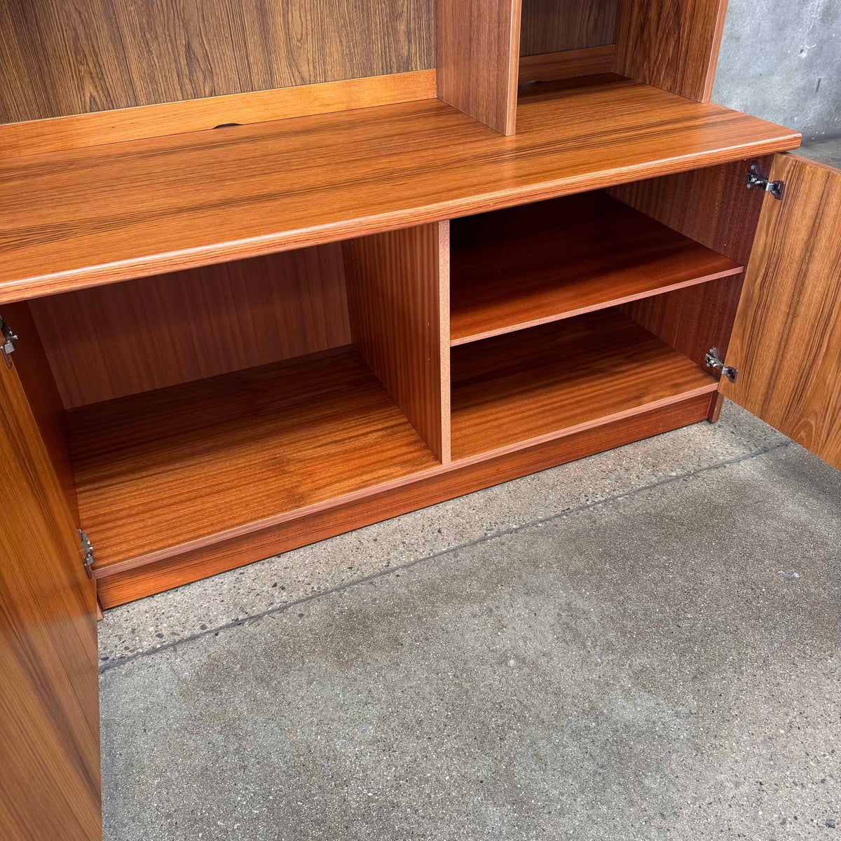 Danish Modern Teak Shelf Cabinet