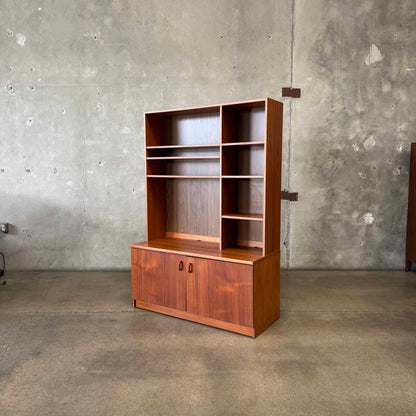 Danish Modern Teak Shelf Cabinet