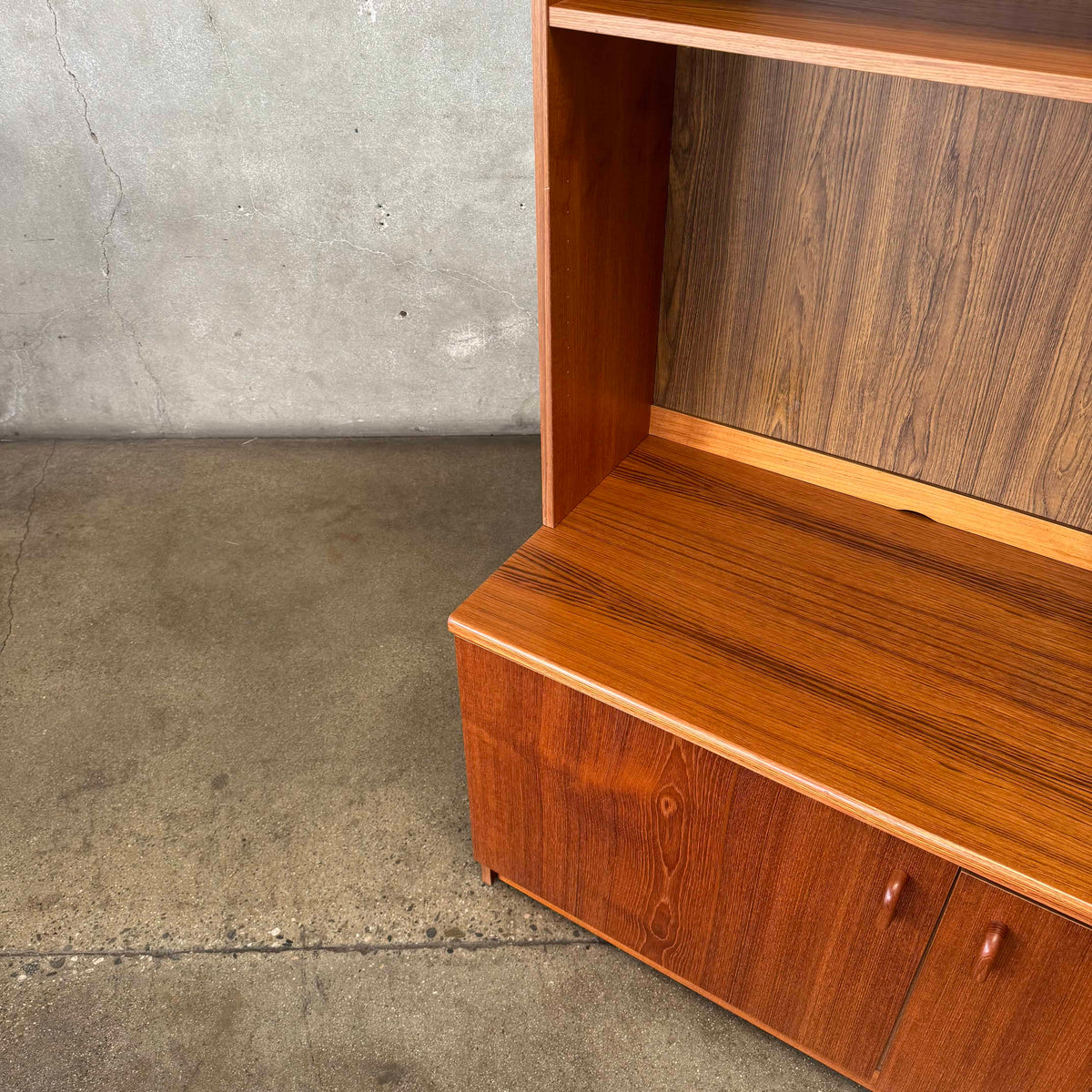 Danish Modern Teak Shelf Cabinet
